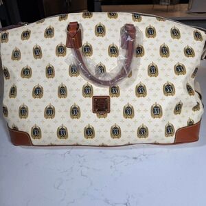 Disney Club 33 Dooney & Bourke Weekender Travel Duffel Bag NWT Member Exclusive